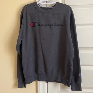 Dark Grey Champion Pullover. Great condition!